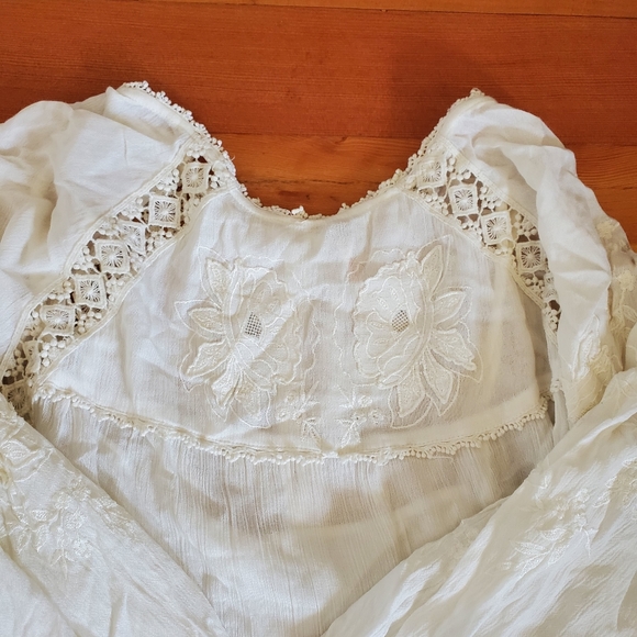 Free People Piece of Your Heart Boho Embroidered Dress - Picture 13 of 16